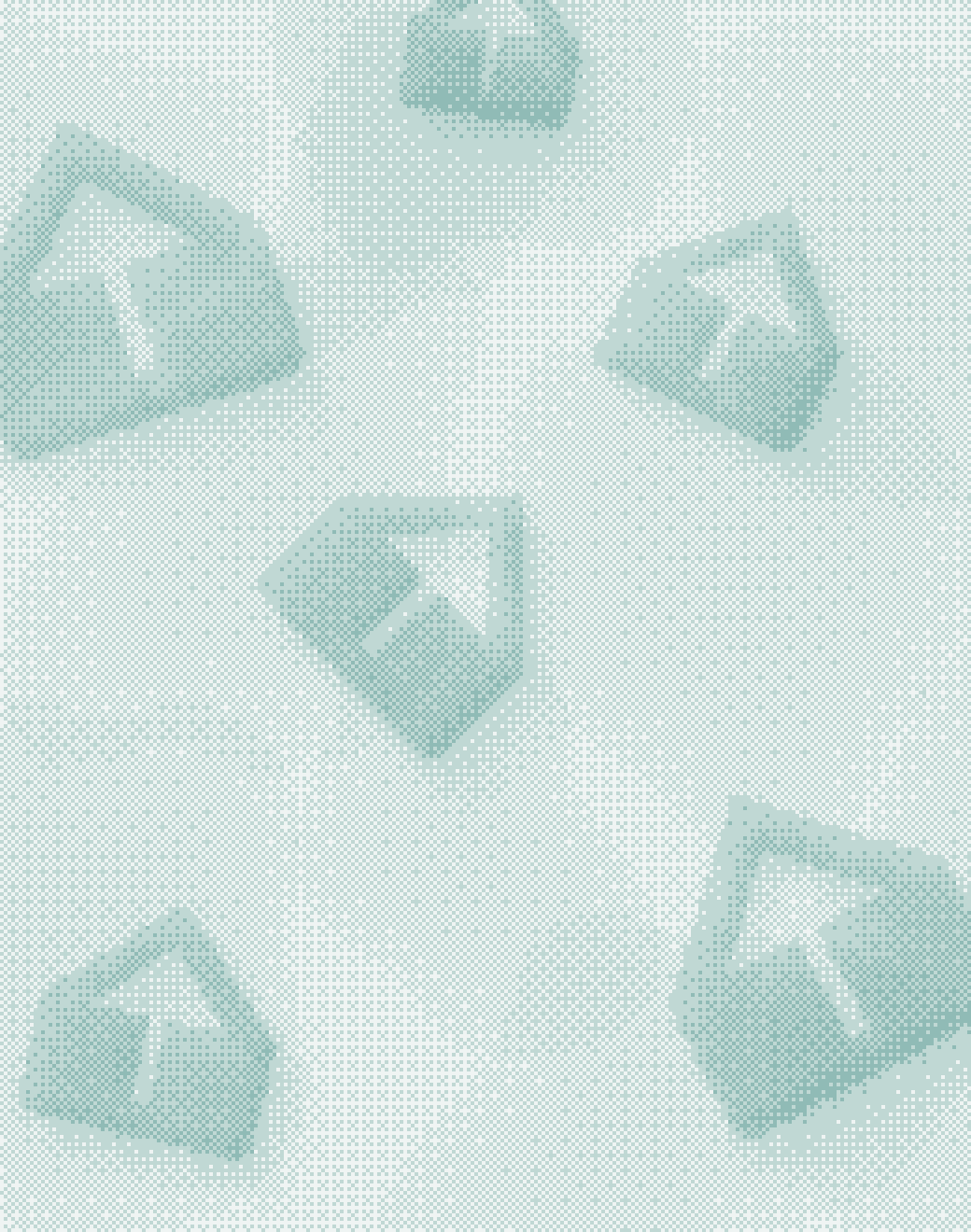 Sample post image: a woven green pattern